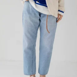 ORDINARY FITS - Jeans Loose Ankle Denim - Ice Blue