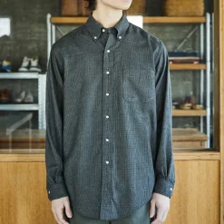 ORSLOW - Chemise en chambray - Charbon