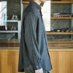 ORSLOW - Chemise en chambray - Charbon