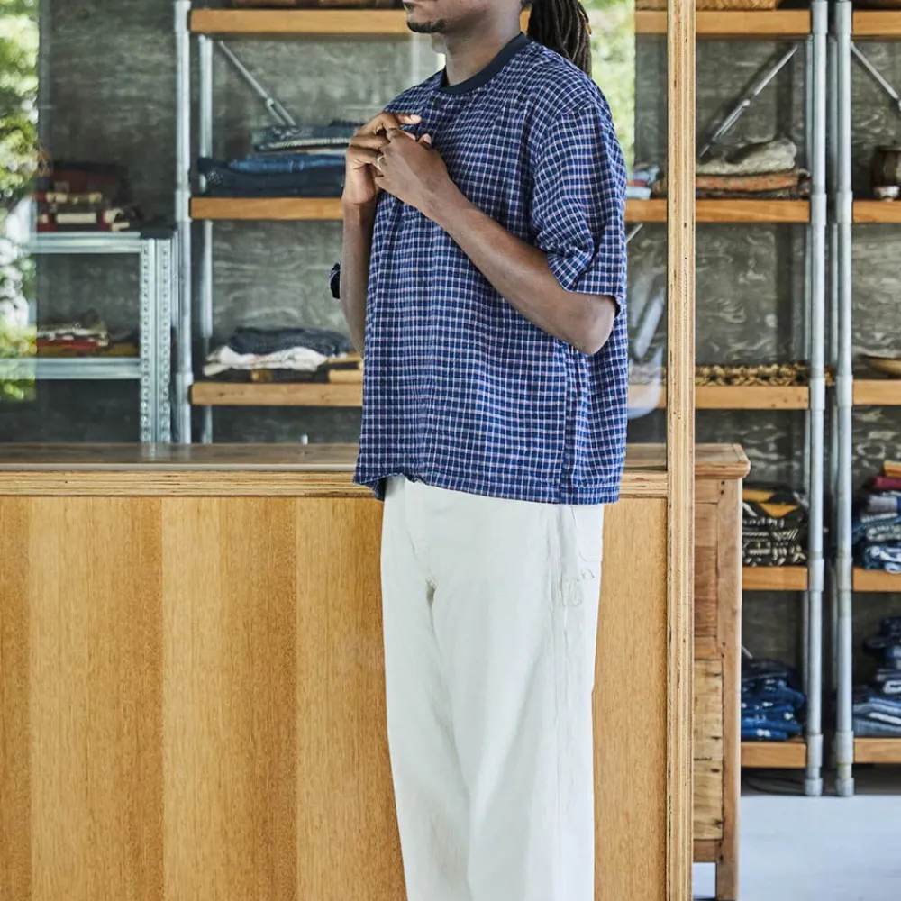 ORSLOW - Chemise Pullover - Marine