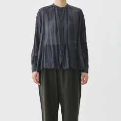Women Pas de calais - Blouse Botanical - Bleu/Vert