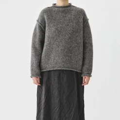 Women Pas de Calais - Pull Alpaga - Gris