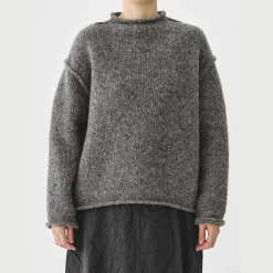 Women Pas de Calais - Pull Alpaga - Gris
