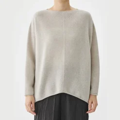 Women Pas de Calais - Pull Col Bateau - Beige