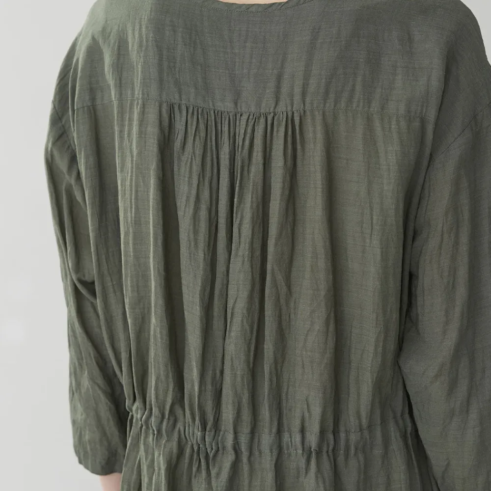Women Pas de Calais - Robe Botanical - Vert