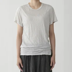 Women Pas de Calais - T-Shirt Crinkle - Gris