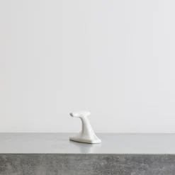 2135 MERIGOUS Patère porcelaine - Blanc