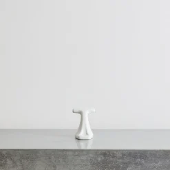 2135 MERIGOUS Patère porcelaine - Blanc
