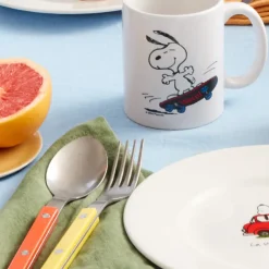 1859 ESSEASCREEN Peanuts x Merci - Assiette à dessert - Voiture