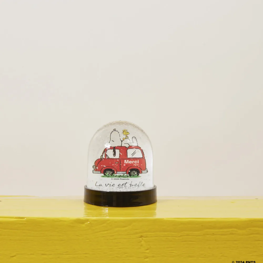 1197 LES PARISETTES Peanuts x Merci - Boule à neige