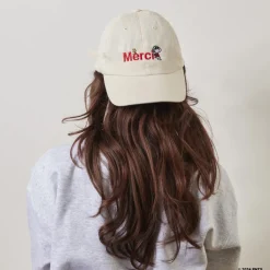 Women M05 Peanuts x Merci - Casquette Merci - Ecru