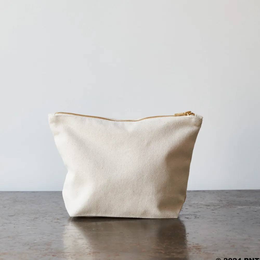 V01 Peanuts x Merci - Pochette en coton Skate - Ecru