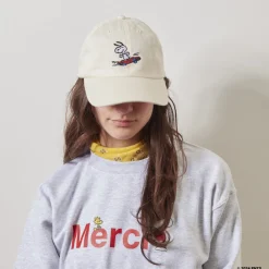 Women M05 Peanuts x Merci - Sweat Merci - Gris