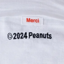 1799 MARKM LASER Peanuts x Merci - Taie d'oreiller Voiture - Blanc Optique
