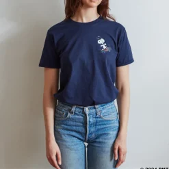 Women M05 Peanuts x Merci - T-Shirt Skate - Marine