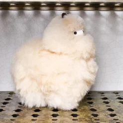 Kids 1297 INKARI Peluche Lama en alpaga - Blond