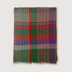 1050 MOISMONT Plaid en laine n°81 - Green Tea - Moismont