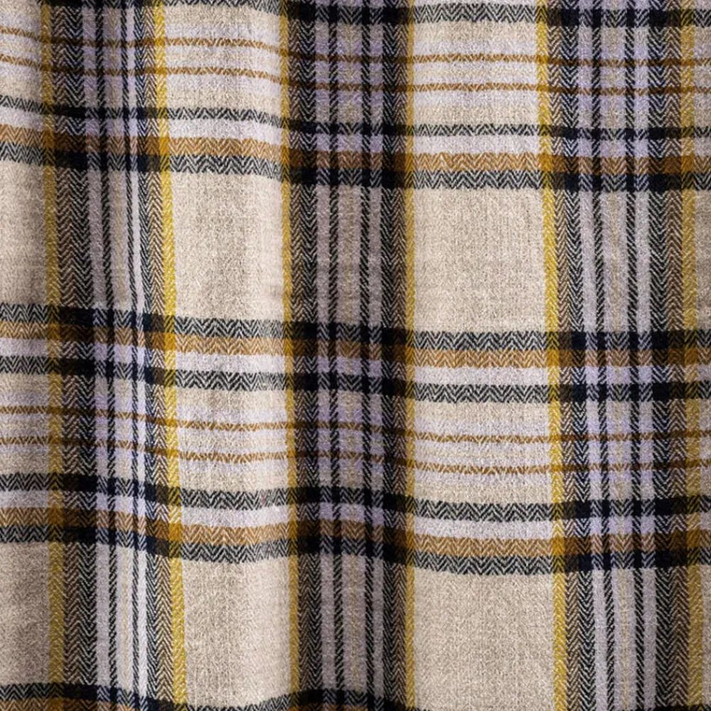 1050 MOISMONT Plaid en laine n°78 - Natural - Moismont