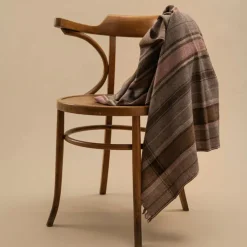 1050 MOISMONT Plaid en laine n°76 - Wood - Moismont