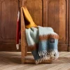 1492 MANTAS EZCARAY Plaid Matisse - Rouge & Bleu