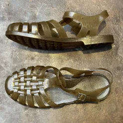 Women Plasticana - Sandales Méduse en Chanvre - Marron