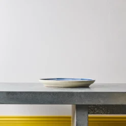244 FASANO Plat ovale - Ligne Bleu