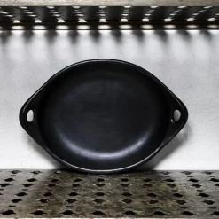 1950 INDIGENA Plat ovale Chamba - Noir