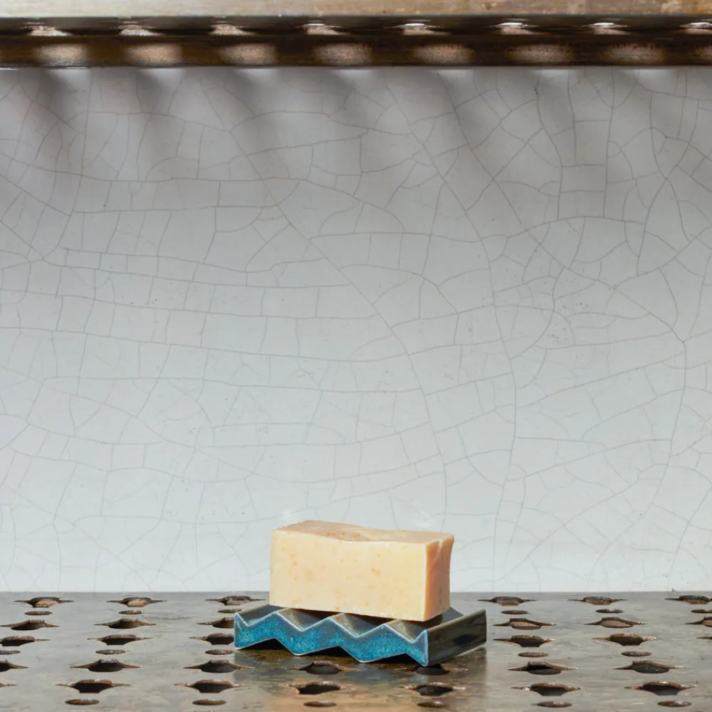 1885 THE SOAP AND THE SEA Porte-savon Atlantic Blue - The Soap and The Sea