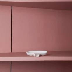 953 CHEVALIER Porte-savon en silicone blanc