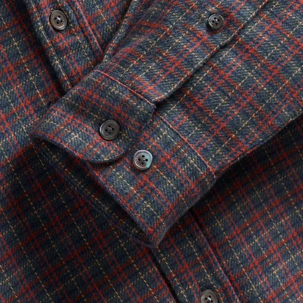Portuguese Flannel - Chemise Minerva - Gris