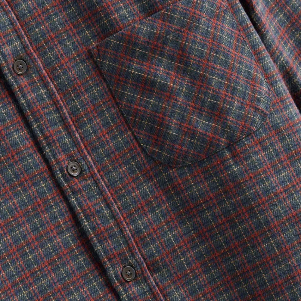 Portuguese Flannel - Chemise Minerva - Gris