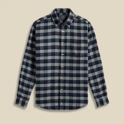 Portuguese Flannel - Chemise Lamo - Bleu
