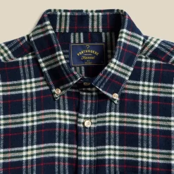 Portuguese Flannel - Chemise Lamo - Bleu