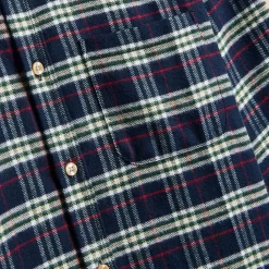 Portuguese Flannel - Chemise Lamo - Bleu