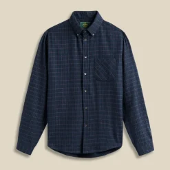 Portuguese Flannel - Chemise Minerva - Bleu