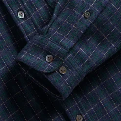 Portuguese Flannel - Chemise Minerva - Bleu