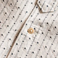 Prequel - Chemise à rayures indigo - Beige
