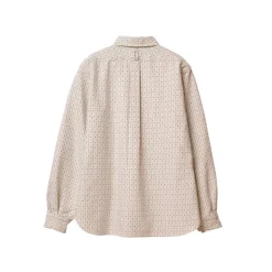 Prequel - Chemise à rayures indigo - Beige