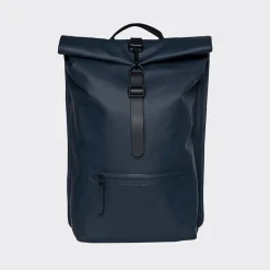 Rains - Sac à dos Rolltop Rucksack - Marine