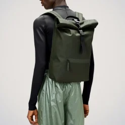 Rains - Sac à dos Rolltop Rucksack - Vert