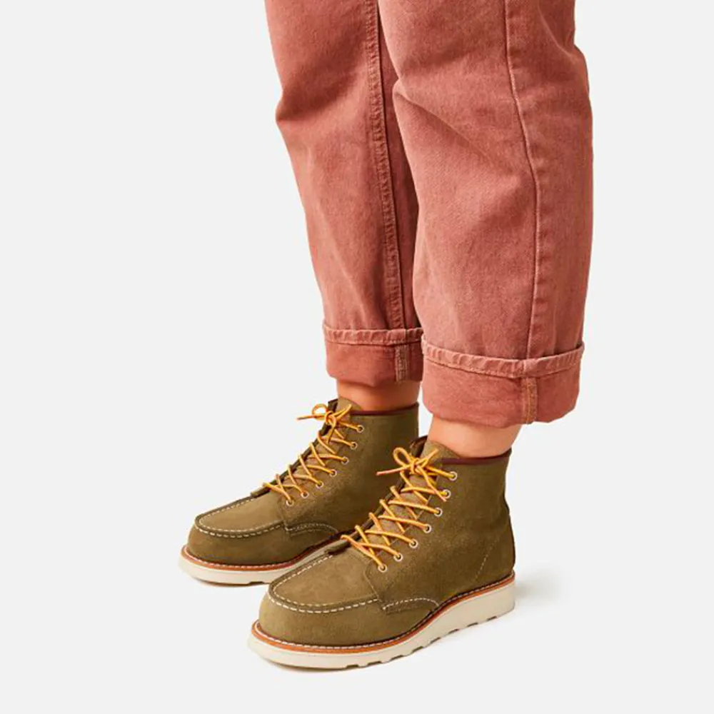 Women Red Wing - 3377 - Moc Toe Olive