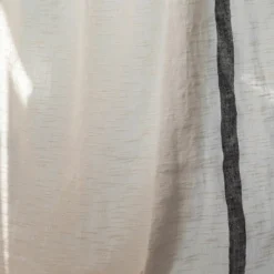 200 LINTEX Rideau à franges - Blanc Optique