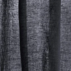 200 LINTEX Rideau en lin lavé - Bleu Encre