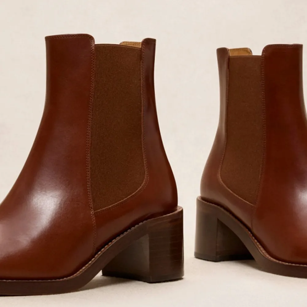 Women Rivecour - Bottines n°289 - Cognac