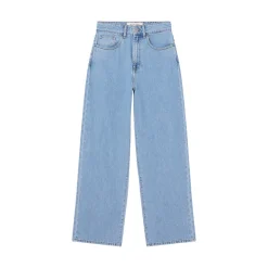 Women ROHE - Jeans Wide Leg - Denim Blue