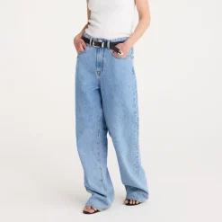 Women ROHE - Jeans Wide Leg - Denim Blue