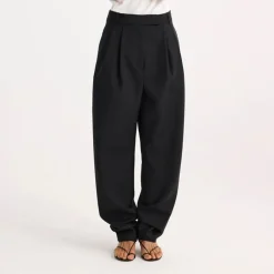 Women ROHE - Pantalon Tailleur - Noir