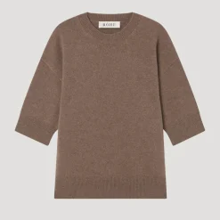 Women ROHE - Top Kintted - Taupe