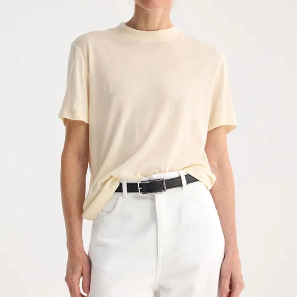 Women ROHE - T-shirt Spring - Blanc
