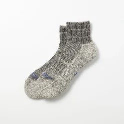 Women Rototo - Chaussettes courtes chinées - Gris